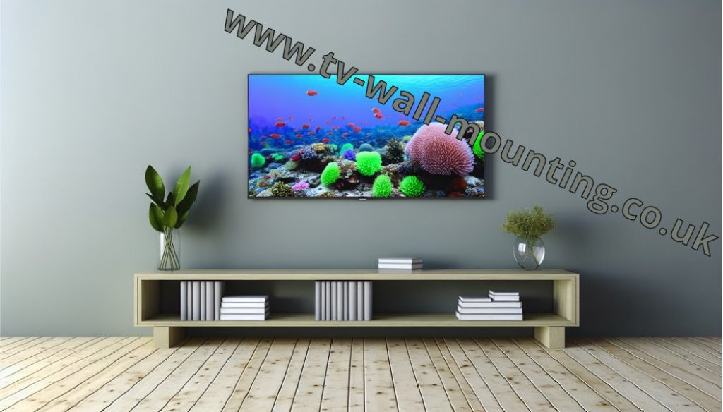 TV Mounted on Wall