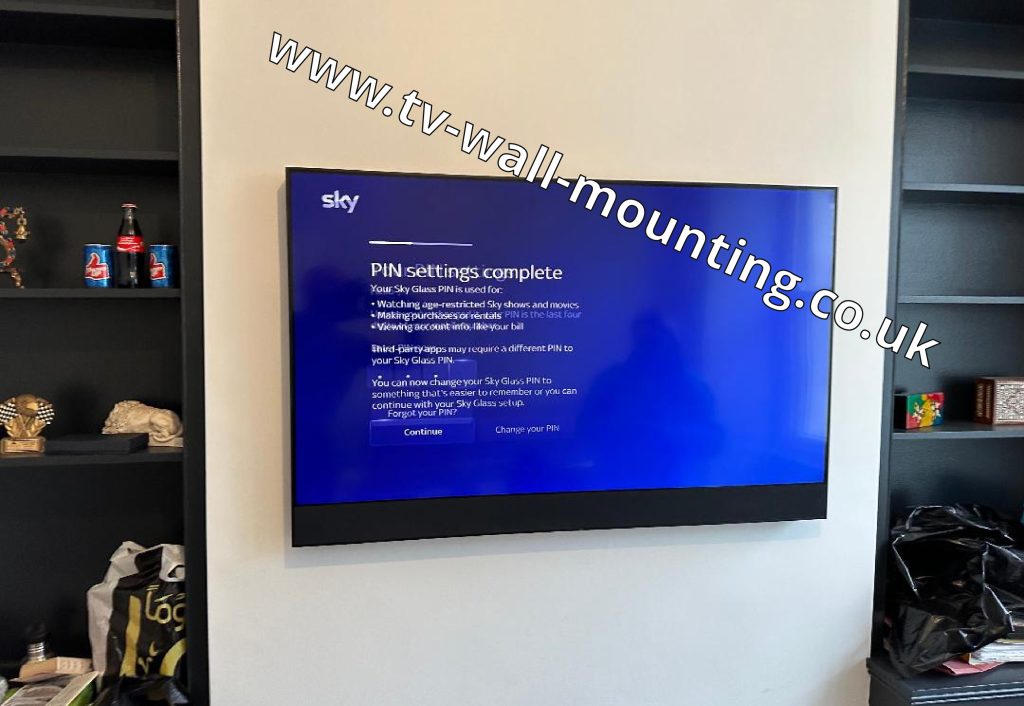 TV Installation Chessington - Cable concealing inside fireplaces and all wall types