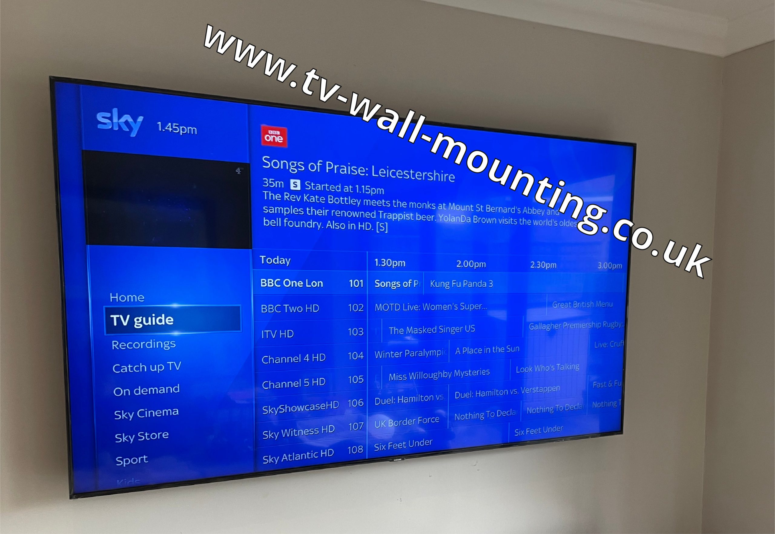 TV Installation Rochester - Same day bracket supply and installation