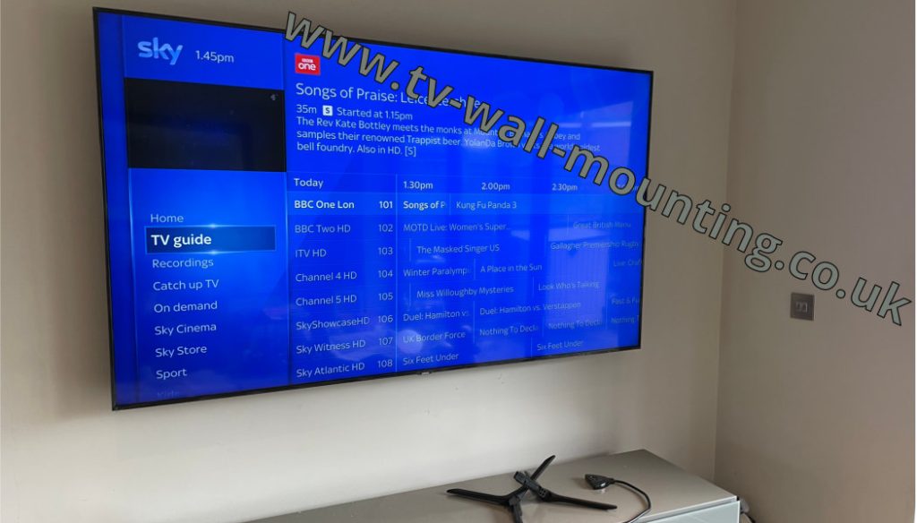 TV Installation Sutton - Same day TV wall mounting and bracket supply